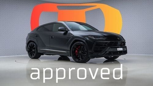 Lamborghini Urus 4.0 V8 - AED 18,556 P/M - 2 Years Warranty