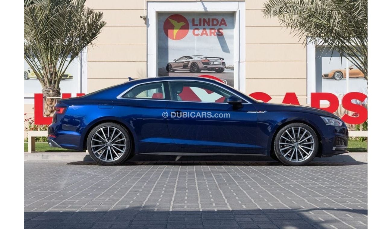 Audi A5 40 TFSI S Line 2.0L Audi A5 40TFSI S-Line 2019 GCC under Warranty with Flexible Down-Payment.