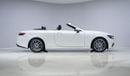 مرسيدس بنز E 450 AMG Line Cabriolet - 2 Years Warranty - Approved Prepared Vehicle