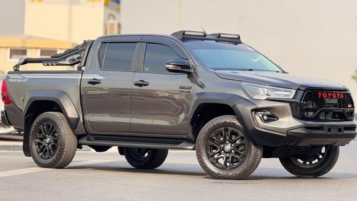 Toyota Hilux MODIFIED TO GR SPORTS | 2.8L DIESEL ENGINE | RHD (AT) | 2021 | ELECTRIC SEAT | 4WD | PREMIUM BLACK I