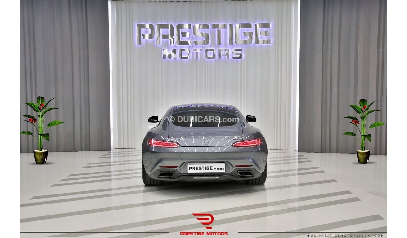 Mercedes-Benz AMG GT S V8 BiTurbo 2016 Gargash Services