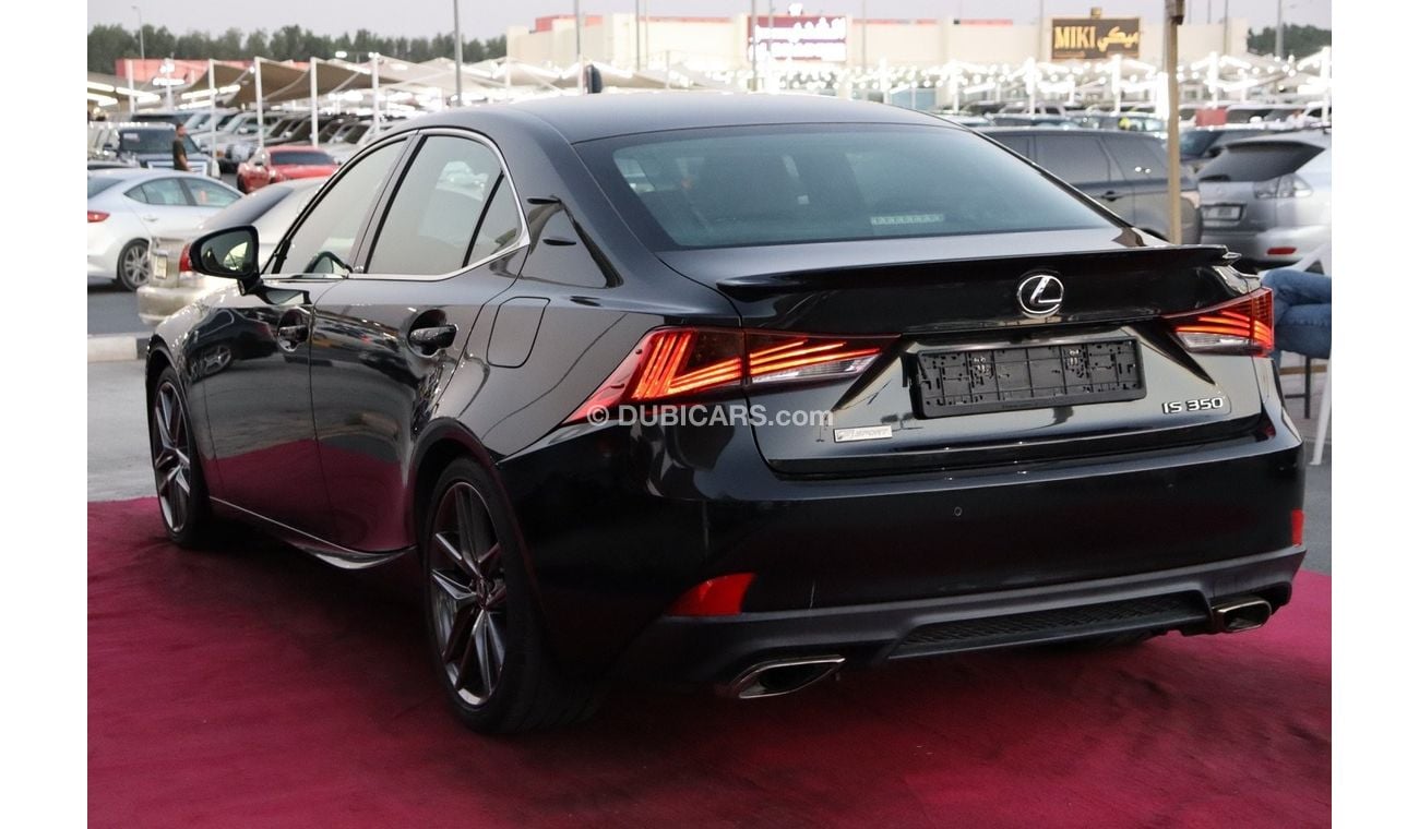 لكزس IS 350 F Sport Platinum 3.5L Lexus IS350 F-Sport Platinum / V6 3.5L / GCC / Free Accident / 2019