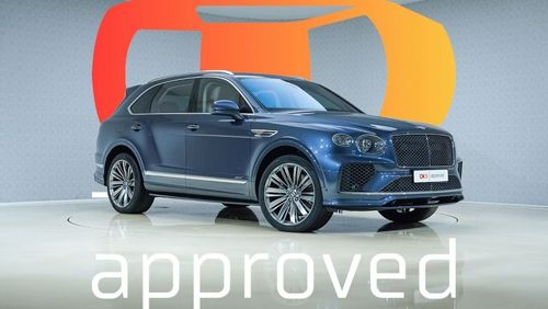 Bentley Bentayga Speed - AED 18,010 P/M - Warranty till 05/2025