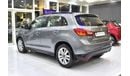 Mitsubishi ASX EXCELLENT DEAL for our Mitsubishi ASX ( 2013 Model ) in Silver Color GCC Specs