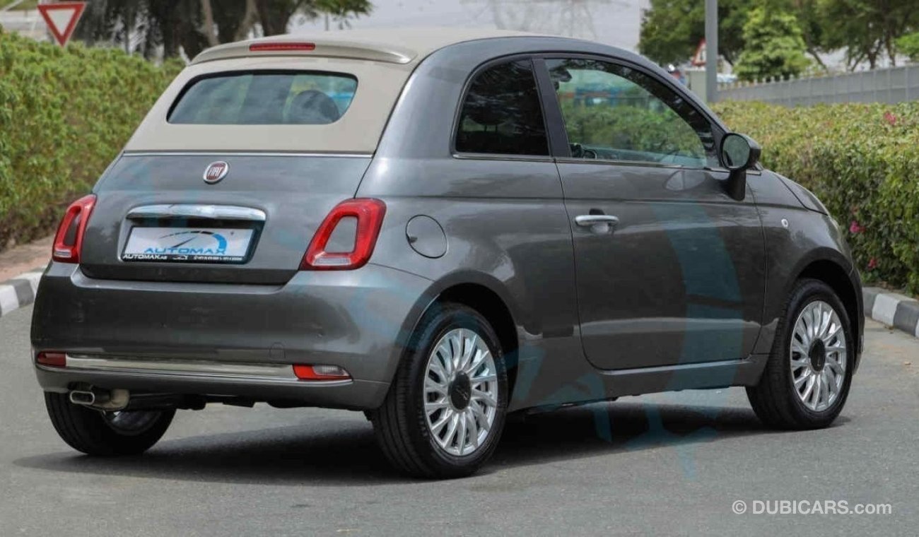 Fiat 500 Cabrio 1.4L FWD , 2024 GCC , 0Km , With 5 Years or 120K Km Warranty @Official Dealer