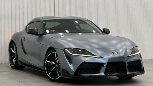 تويوتا سوبرا 2022 Toyota Supra GR , June 2026 Al Futtaim Warranty, Full Service History, GCC