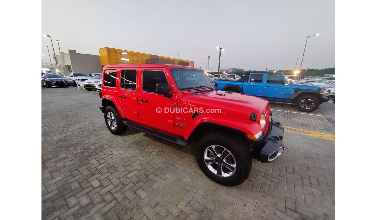 Used Jeep Wrangler 2.0L Sahara Unlimited 2022 2022 For Sale In Sharjah ...