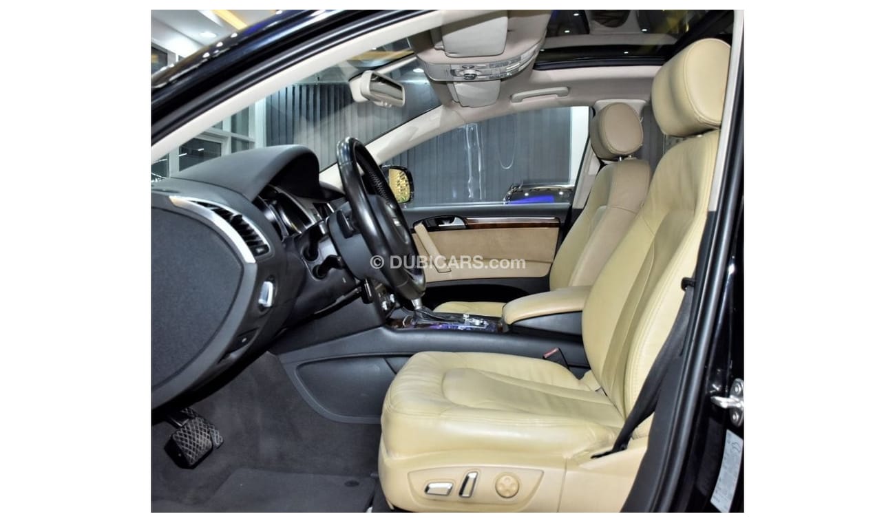 Audi Q7 EXCELLENT DEAL for our Audi Q7 SUPERCHARGED ( 2014 Model ) in Black Color GCC Specs