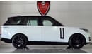 Land Rover Range Rover (other) GCC specifications - Agency Maintained - Under warranty