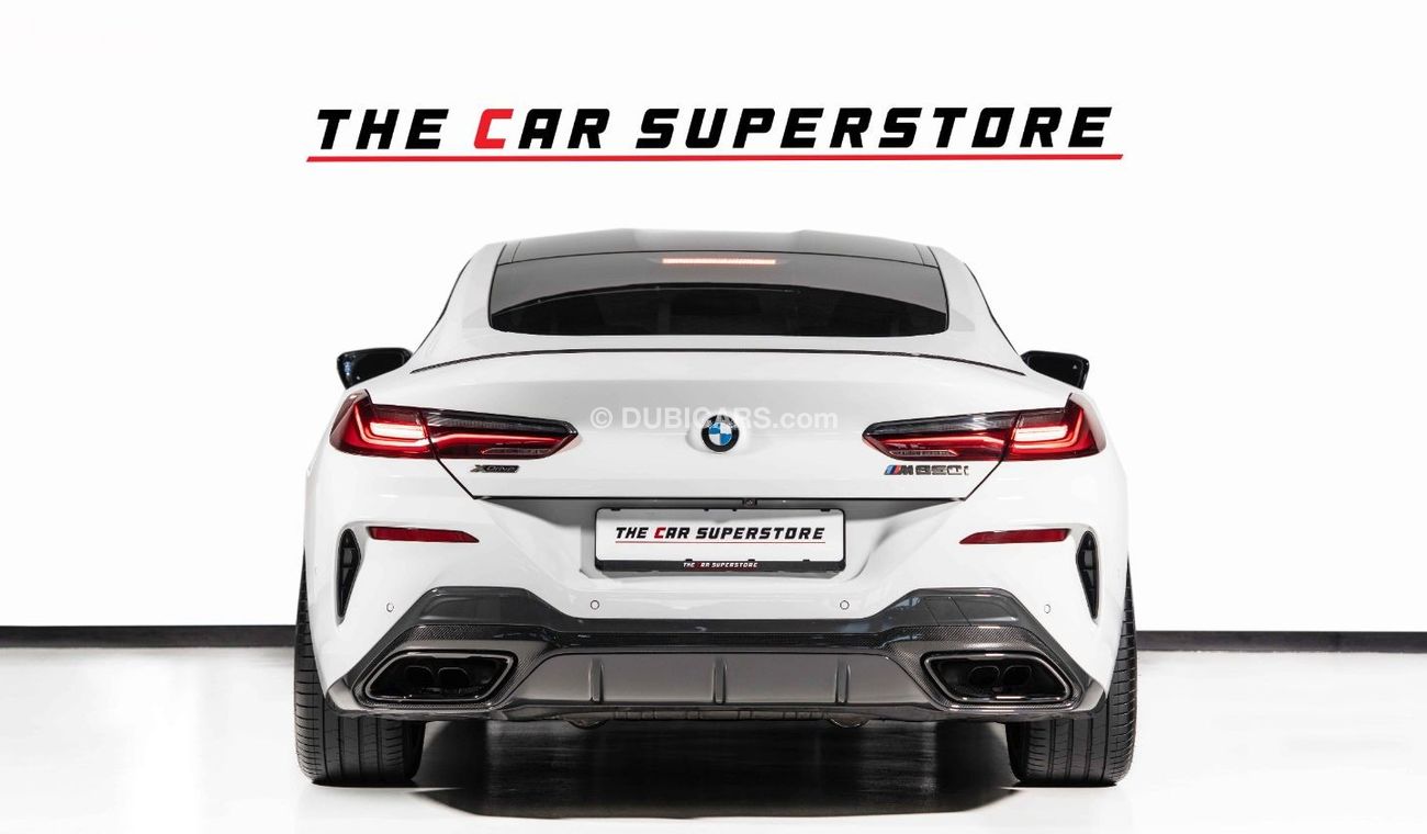 BMW M850i Carbon Edition 4.4L 2021 - BMW M850i M SPORT CARBON PACKAGE - GCC - FULL SERVICE HISTORY - WARRANTY