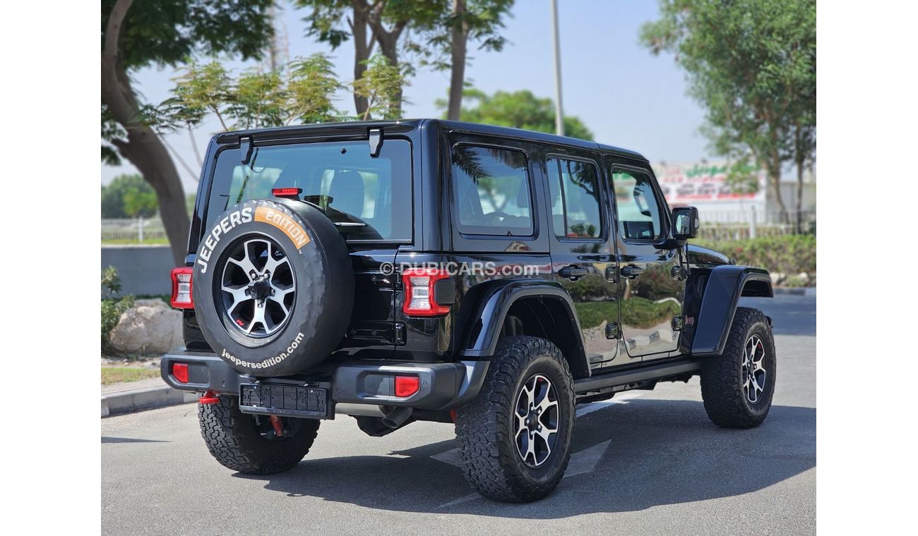 جيب رانجلر JEEP WRANGLER RUBICON LIMITED 4 DOOR GCC UNDER WARRANTY