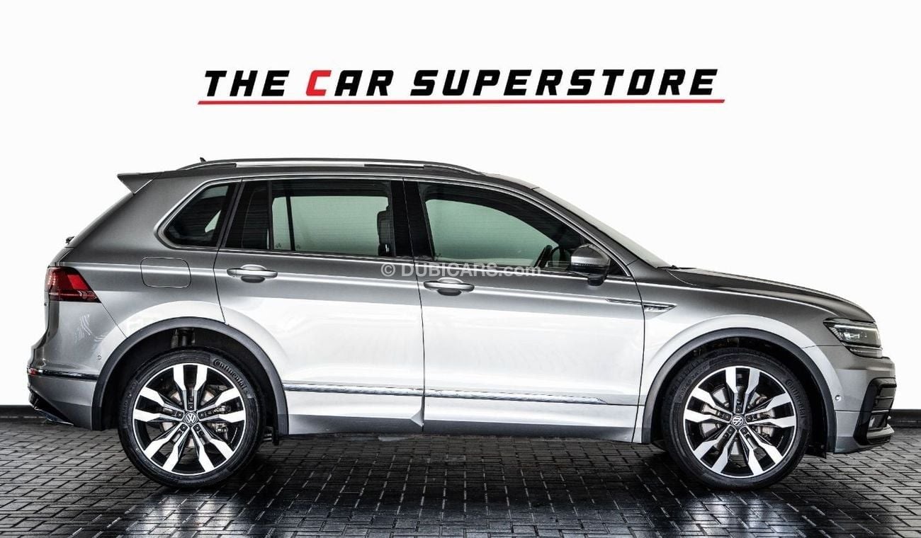 Volkswagen Tiguan R-Line 2.0L 2019-VOLKS WAGEN TIGUAN R-LINE 4MOTION-GCC-SERVICE HISTORY-WARRANTY AVAILABLE