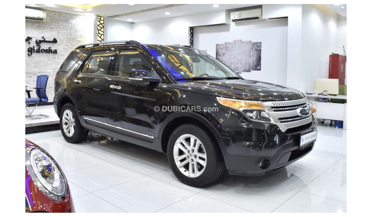 فورد إكسبلورر EXCELLENT DEAL for our Ford Explorer XLT 4WD ( 2015 Model ) in Black Color GCC Specs