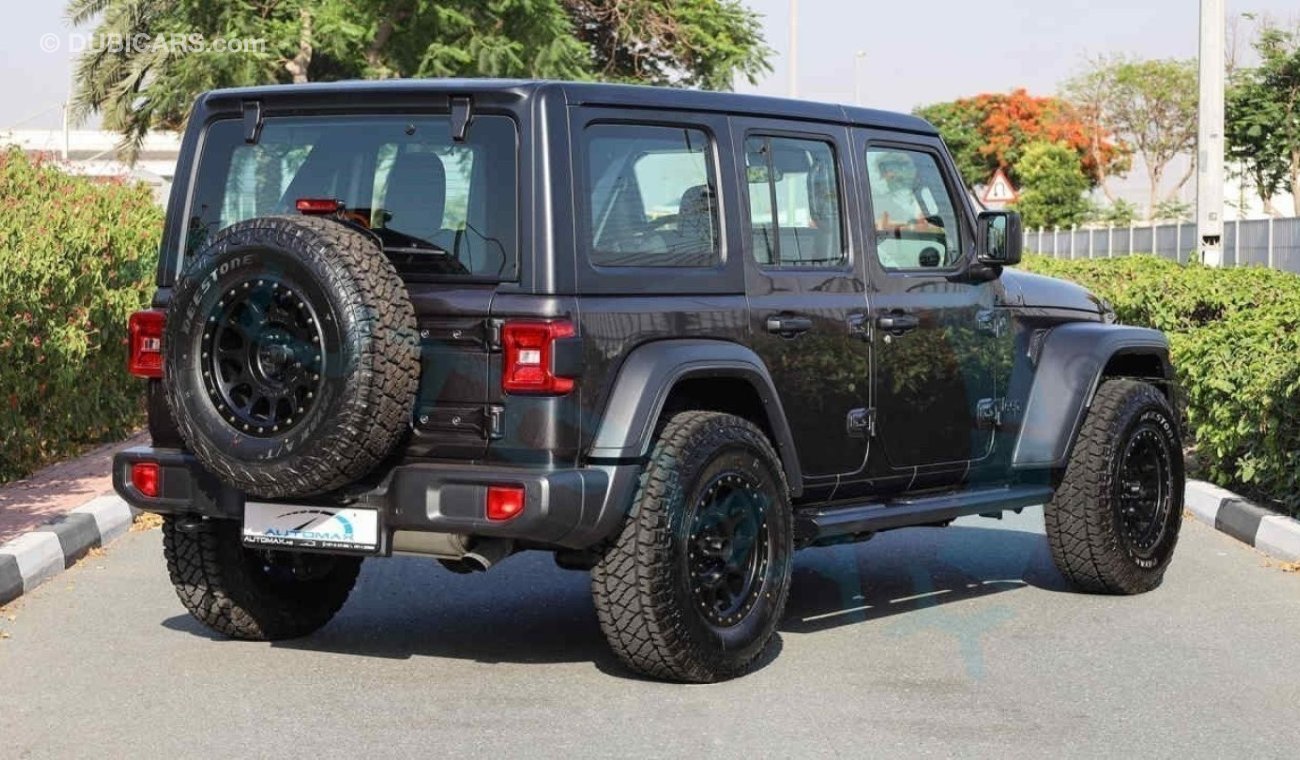 Jeep Wrangler Unlimited Sport S Turbo , 2024 GCC , 0Km , With 5 Years Warranty & 3 Years Service @Official Dealer