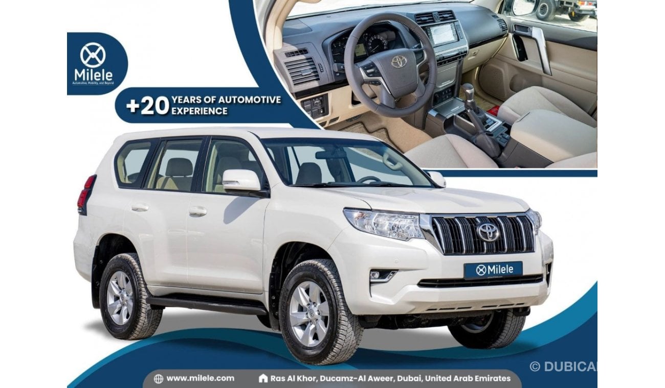 Toyota Prado EXR 4.0L PETROL TIRE BACK: BRAND-NEW (WITH AL FUTTAIM WARRANTY)