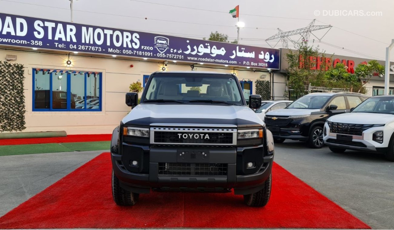 تويوتا برادو New Prado Turbo GCC 2.4T- 4X4-PTR- 7 Seats