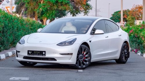 تيسلا موديل 3 Tesla Model 3 Performane 2023 GCC Under Warranty