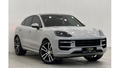 بورش كايان كوبيه 2024 Porsche Cayenne Coupe, Oct 2026 Porsche Warranty, Full Porsche Service History, GCC