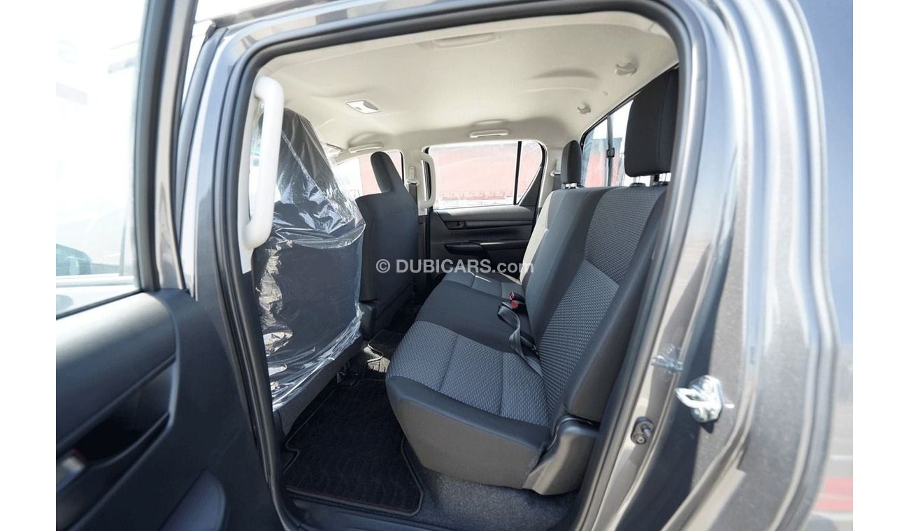 تويوتا هيلوكس 2023 Toyota Hilux Double Cab 6-Seater with Diff-Lock 2.4L 4-Cyl Diesel M/T 4x4 Export Only