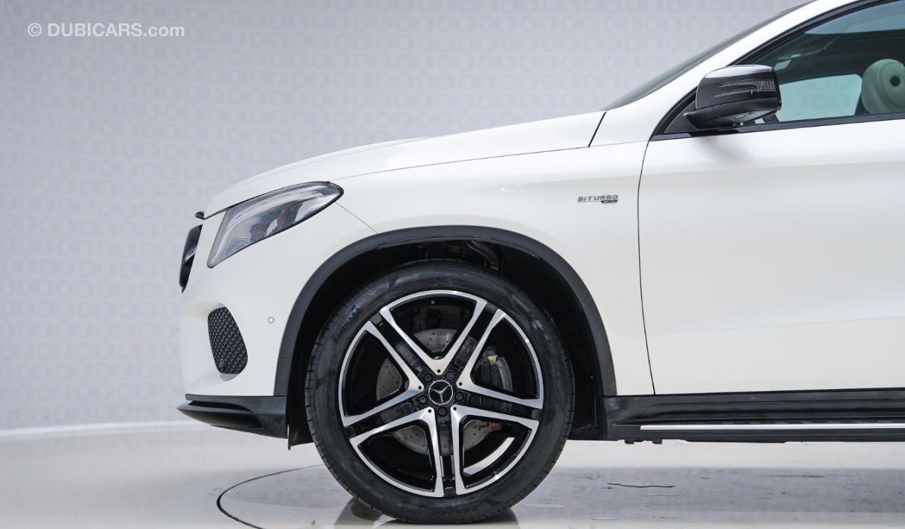 Mercedes-Benz GLE 43 AMG Coupe 4Matic Designo - 2 Years Approved Warranty - Approved Prepared Vehicle