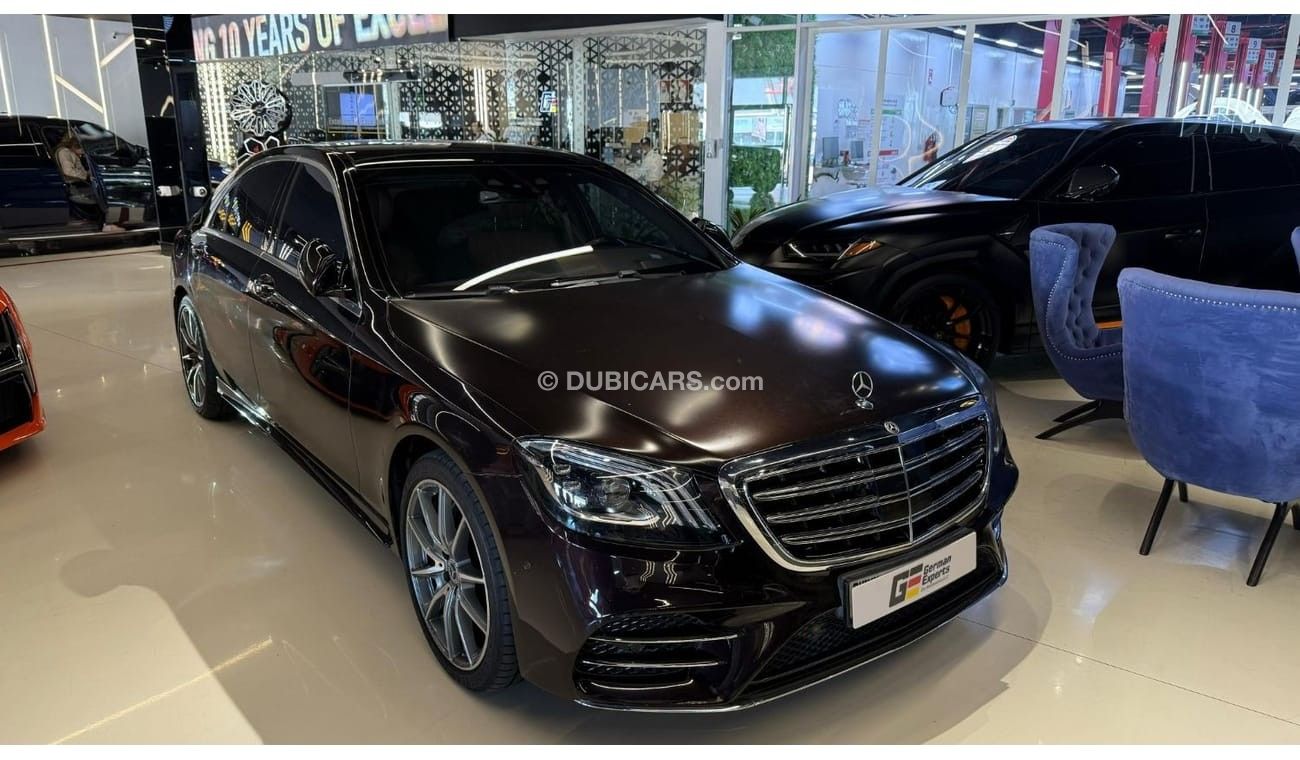 مرسيدس بنز S 560 Std 4.0L (463 HP) Mercedes-Benz S-Class 2018 S 560 4MATIC / Good Condition