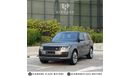 Land Rover Range Rover Range Rover Vogue HSE V6 SUV Panoramic  2021 GCC   Full Service History  Al Tayer Warranty & Service