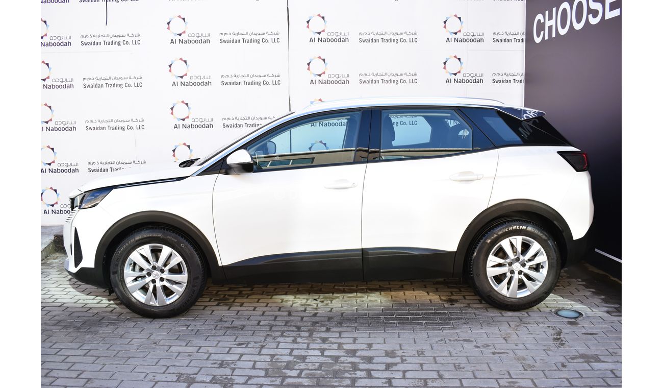 Peugeot 3008 AED 1279 PM | 1.6L ACTIVE 2022 GCC AGENCY WARRANTY UP TO 2026 OR 100K KM