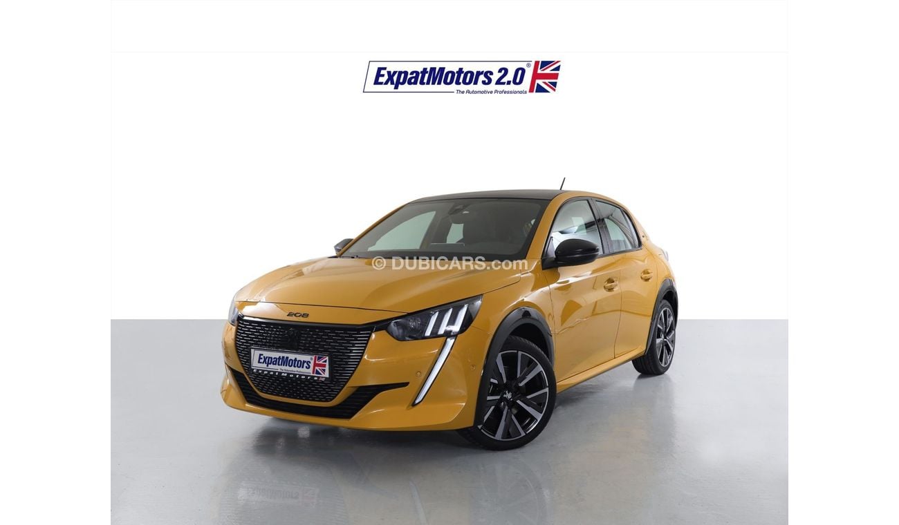 Peugeot 208 GT Line 1.2L • 1,250x60 • 0% DP • 2022 • Peugeot Warranty + Service Contract • GCC