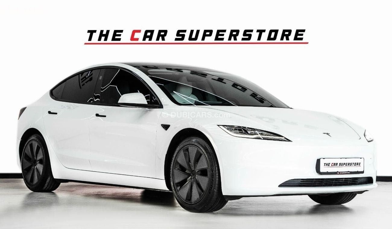 تسلا موديل 3 2024 - TESLA MODEL 3 RWD - GCC - SERVICE CONTRACT - WARRANTY AVAILABLE