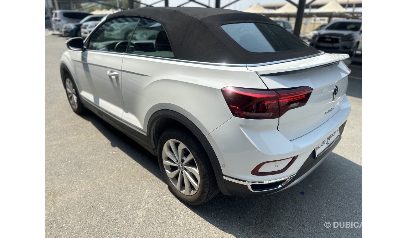 فولكس واجن T ROC 2023 MANUAL GEAR cabriolet WARRANTY and 2 free service