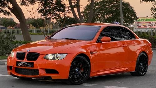 بي أم دبليو M3 Std 4.0L END OF THE YEAR OFFER = BMW M3 2012 = SPECIAL COLOR GCC SPECS = CONVERTIBLE