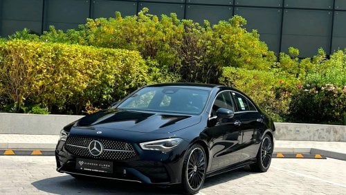 مرسيدس بنز CLA 200 Mercedes CLA 200 AMG Black Edition  2025  GCC Brand New 5 Years Agency Warranty