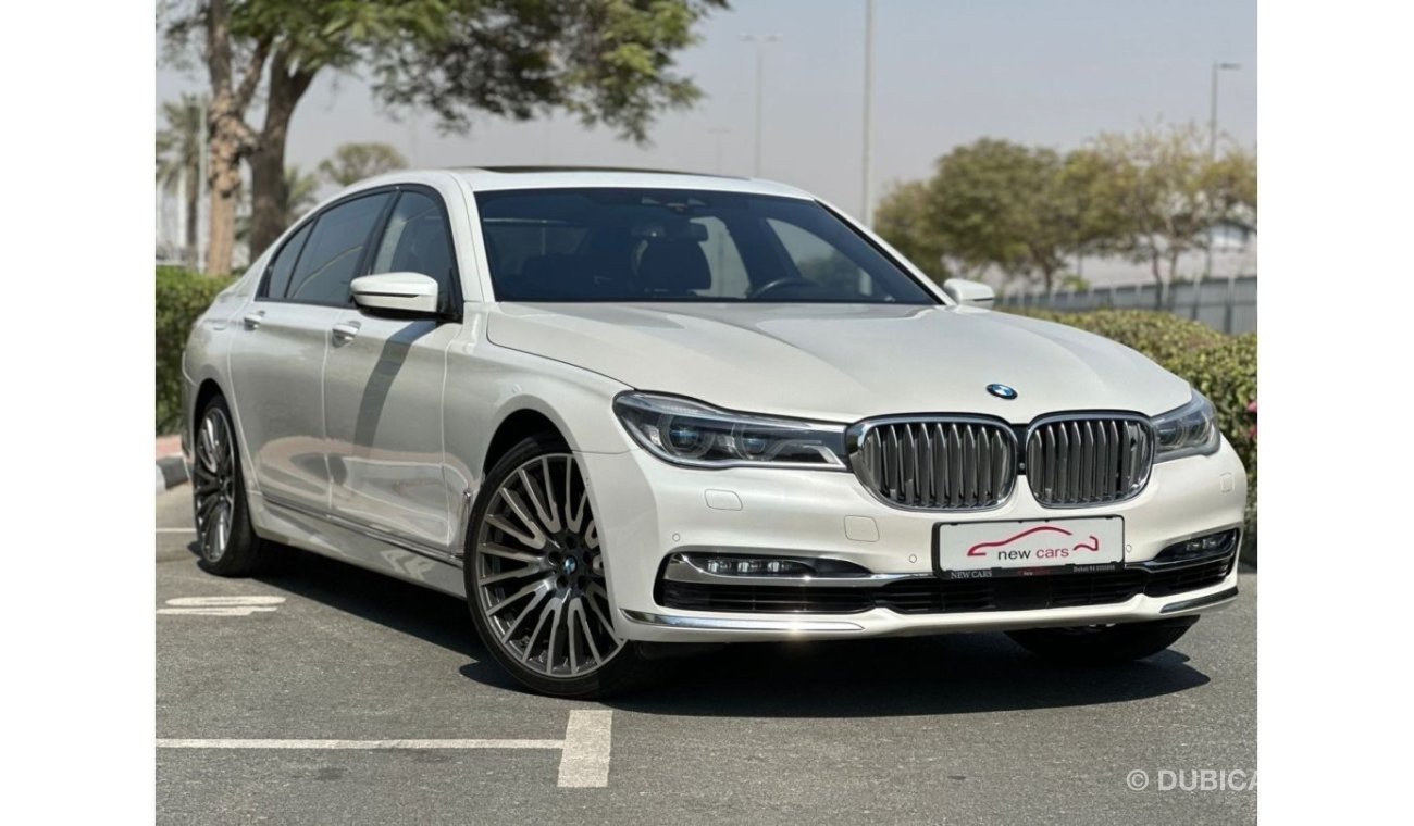 بي أم دبليو 750Li لاكجري بلس بي ام دبليو 750ال اي 2016 لون  ابيض