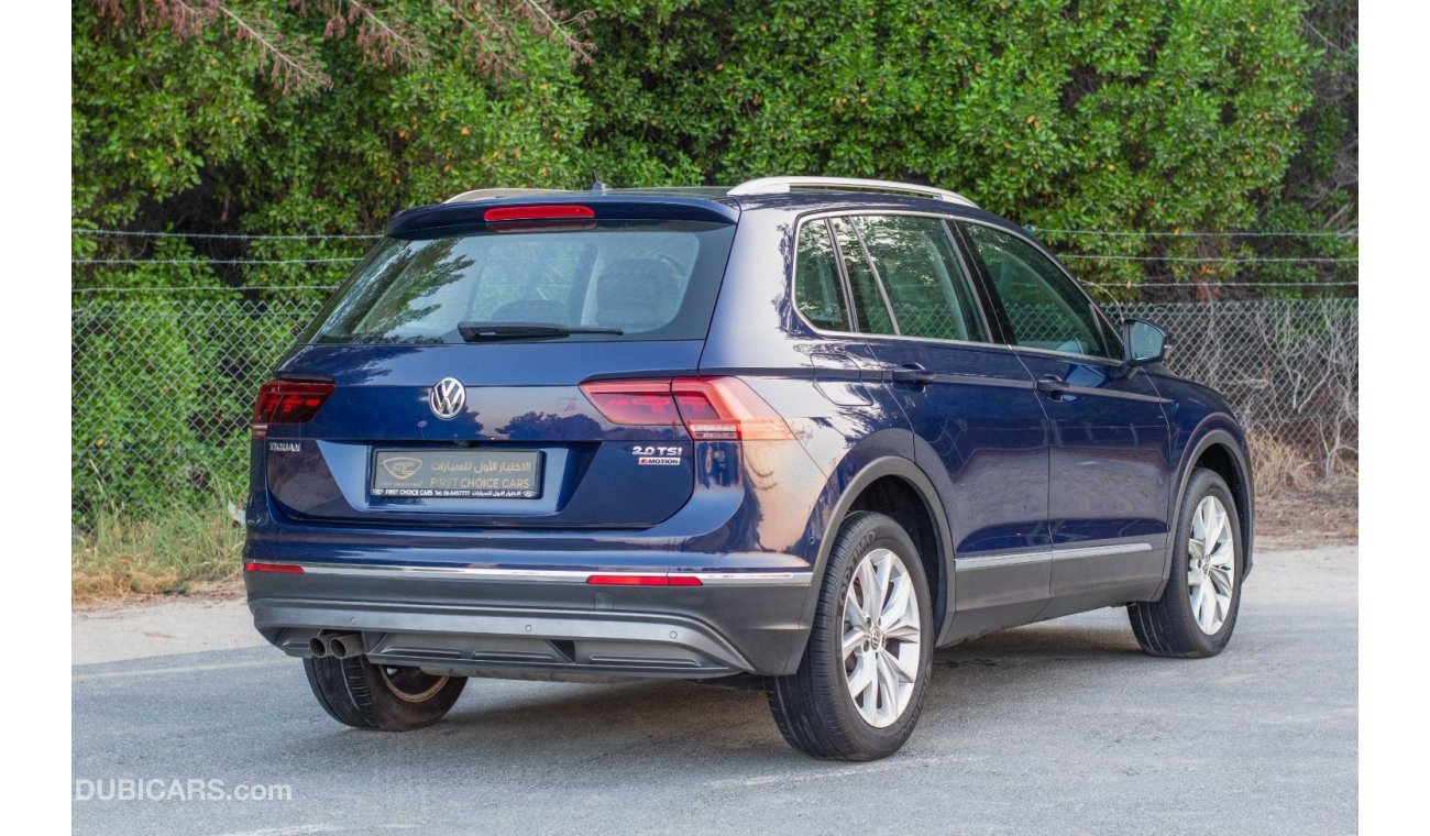 Volkswagen Tiguan AED 1,571/month | 2017 | VOLKSWAGEN TIGUAN | SEL 2.0L | GCC | FULL SERVICE HISTORY | V21828