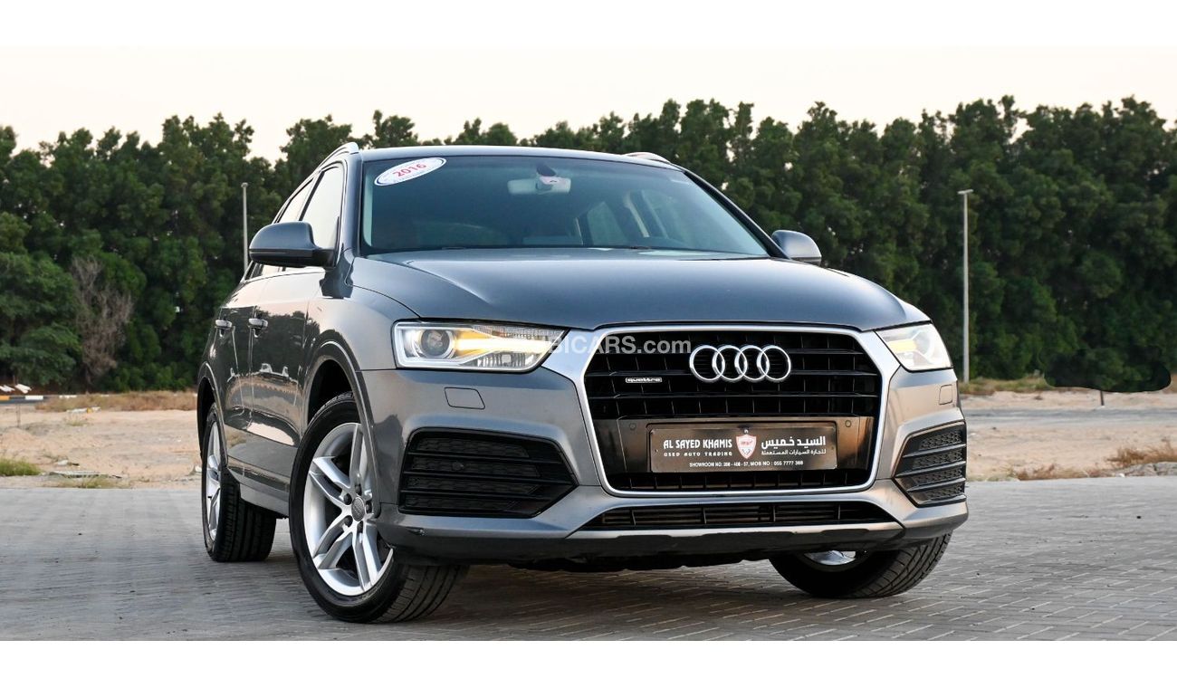 أودي Q3 AUDI Q3 TFSI 35 QUATTRO 2016 GCC IN EXCELLENT CONDITION