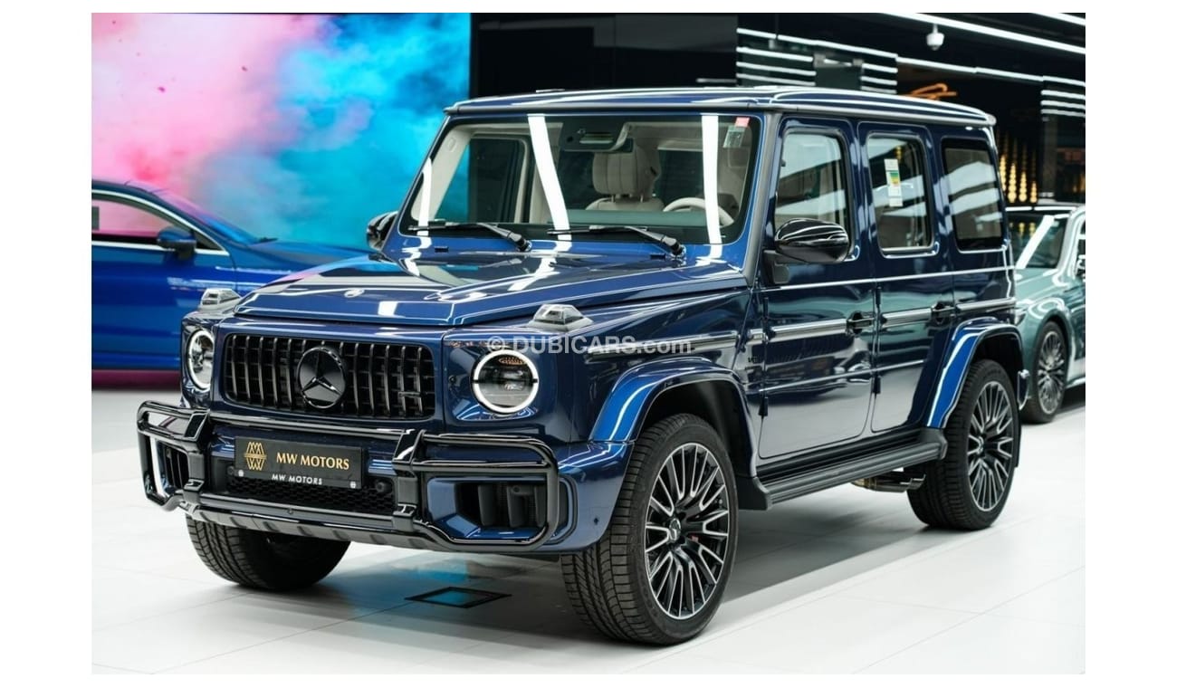 مرسيدس بنز G 63 AMG Mercedes-Benz G63 | 2025 GCC 0km | Agency Warranty | AMG | 22 Inch Rims | Double Night Package