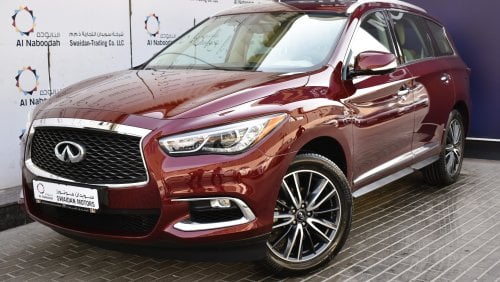 Infiniti QX60 AED 1919 PM | 3.5L LUXURY V6 AWD GCC WITH DEALER WARRANTY