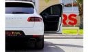 Porsche Macan Std Porsche Macan 2018 GCC under Warranty and Service Contact with Flexible Down-Payment