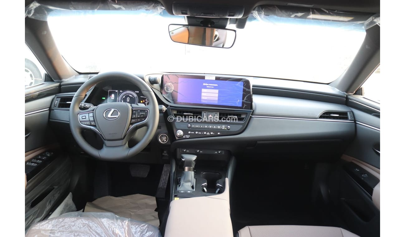 Lexus ES 300 2.5L HYBRID, PUSH START, ELECTRIC SEAT, LEATHER SEAT, FWD, 4 DOORS, RADAR,LANE ASSIST, MODEL 2023 FO