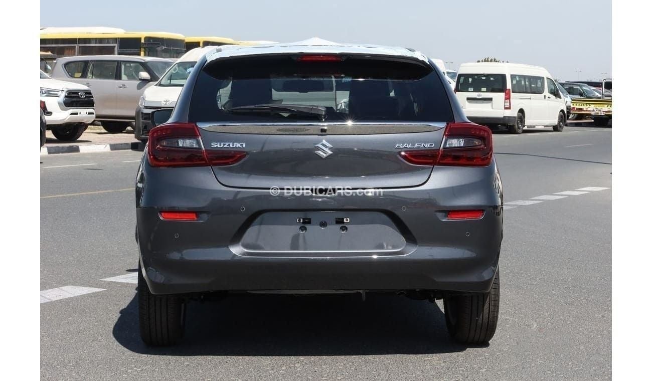 سوزوكي بالينو Brand New Suzuki Baleno 2025 for Export 1.5L|A/T|FWD| Petrol| Grey/Black| N-BAL15-P-25-GLX|