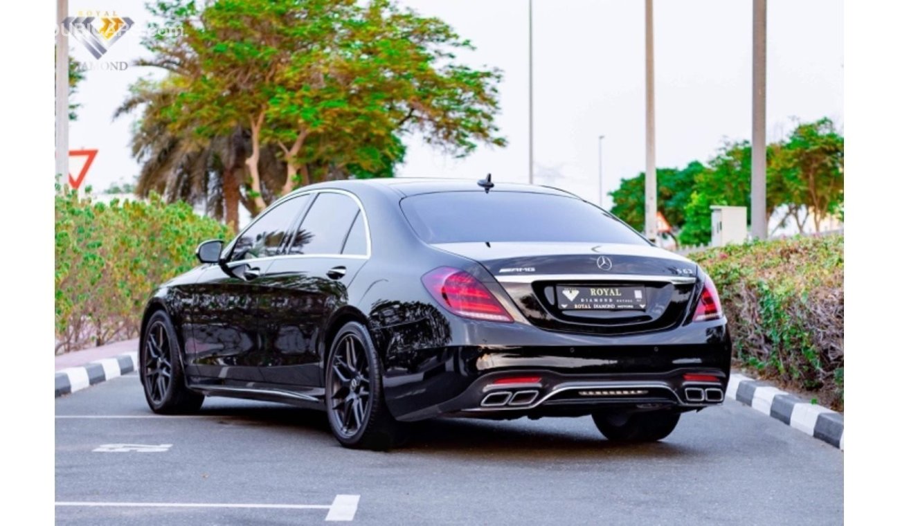 مرسيدس بنز S 63 AMG Std Mercedes Benz S63 AMG 2019 GCC Free of Accident Under Warranty