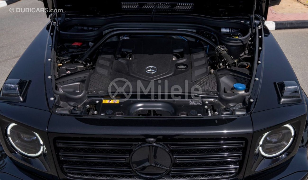 Mercedes-Benz G 500 4.0L PETROL - OBISIDIAN BLACK: NIGHT PACKAGE, 360 CAMERA