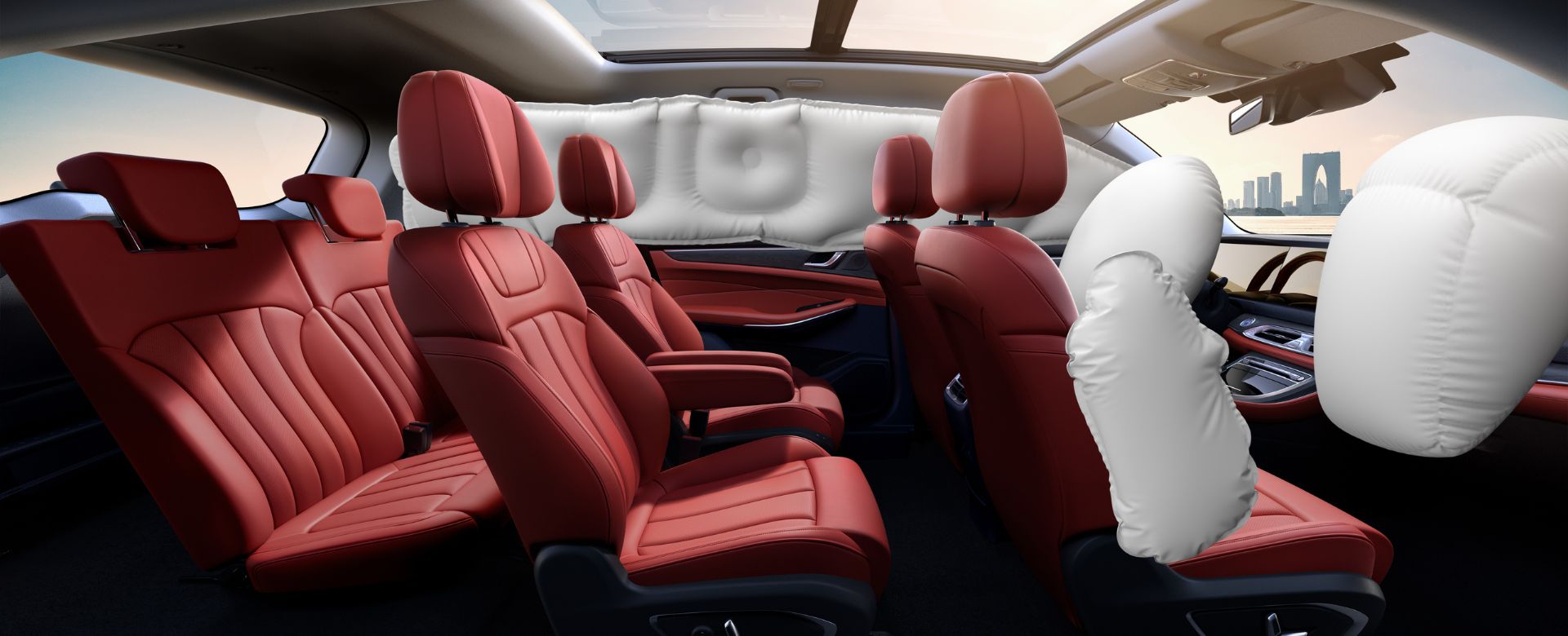 دي اف اس كاي 600 فنغون interior - Seats