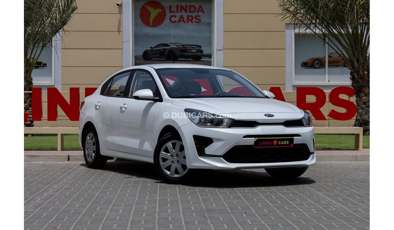 كيا ريو Kia Rio 2021 GCC under Agency Warranty with Flexible Down-Payment.