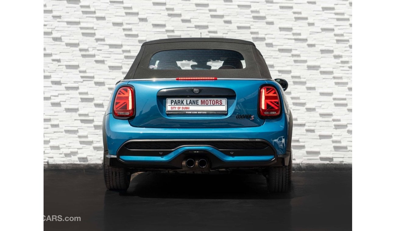 Mini Cooper S Cabrio AED 1,808 PM • COOPER S CONVERTIBLE • MULTI-TONE EDITION • LOW KM’S • FULL AGMC MINI SERVICE HISTORY