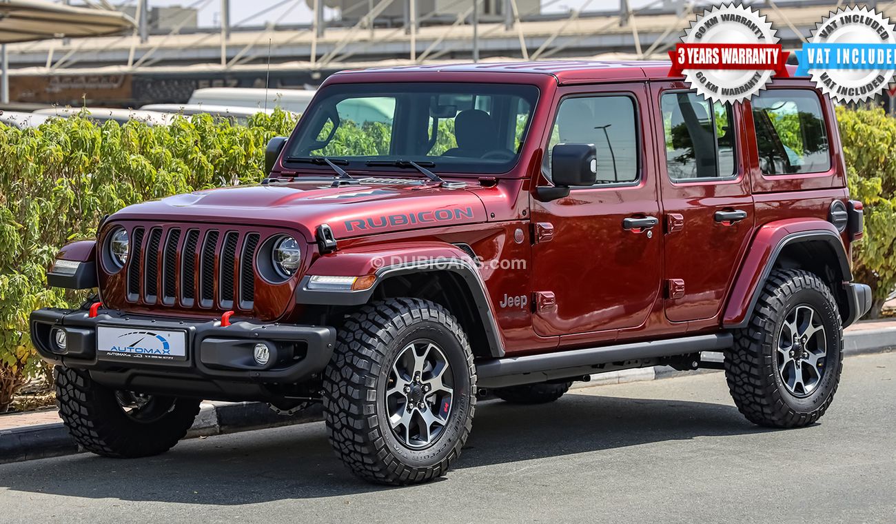 New Jeep Wrangler Unlimited Rubicon V6 3.6L , GCC , 2021 , 0Km , W/3 ...