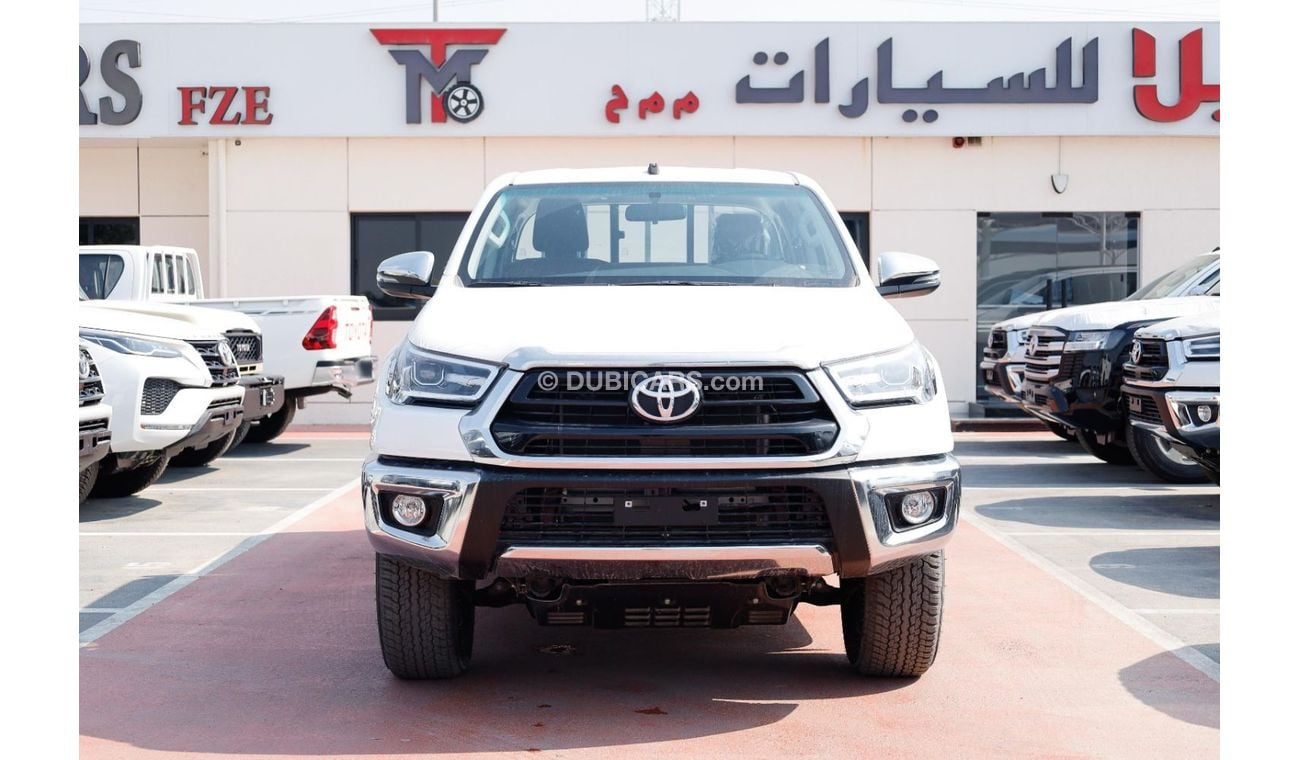 تويوتا هيلوكس TOYOTA HILUX 2.7 MT FULL OPTION WITHOUT PUSH START WHITE 2025