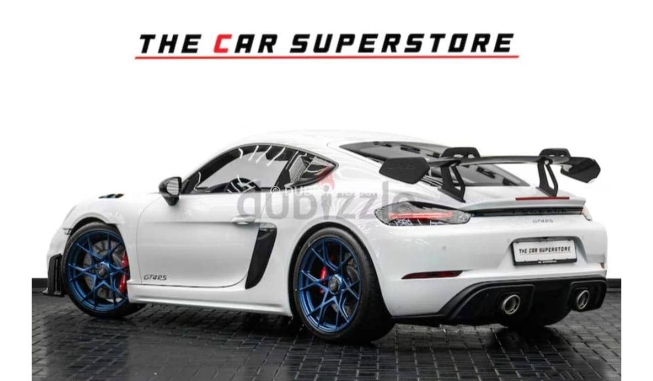 Porsche Cayman GT4 2024 I PORSCHE 718 CAYMAN GT4 RS WEISSACH I GCC I DEALER WARRANTY I BRAND NEW