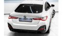 BMW 420i 2022 BMW 420i M Sport Gran Coupe, 2026 BMW Warranty + Service Contract, Low Kms, GCC