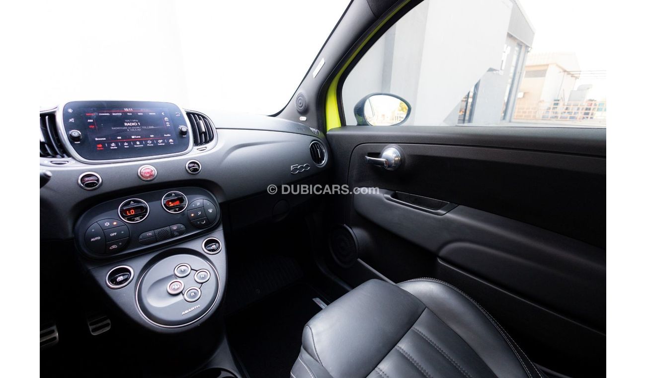 Abarth 595 Abarth 595 Competizione 2021 GCC under Agency Warranty with Flexible Down-Payment.